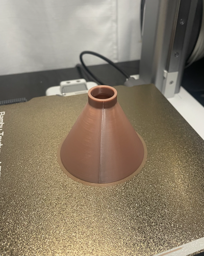 plastica acqua bottiglia imbuto 20mm buco by andreww utensili imbuti corto 3d print model - Mito3D