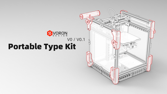 voron v0 0 1 tragbar art kit by wuguigui 3d drucker teile voron01 voronv0 3d print model - Mito3D
