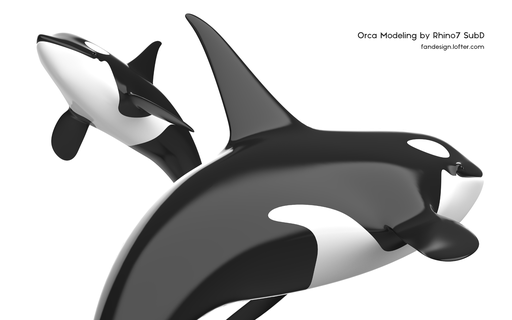 orque by wuguigui miniatures créatures baleine 3d print model - Mito3D