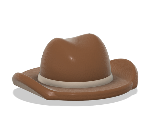 vaquero sombrero by garabatear accesorios cosplays mini 3d print model - Mito3D