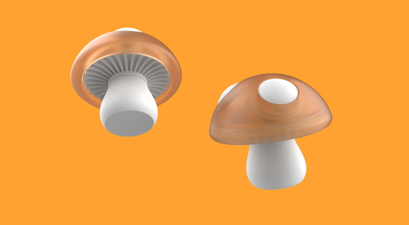 mushroom v01 by wuguigui miniatures creatures mariomushroom 3d print model - Mito3D