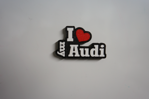 i amore my audi by 3d battista stampa domestico arredamento 3d print model - Mito3D