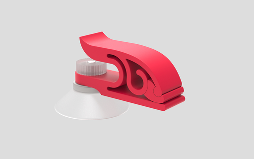 agrafe succion tasse by wuguigui outils verre monter ventouse support 3d print model - Mito3D