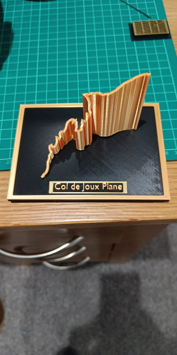 columna alegría avión elevado gps modelo by adiwyatt pasatiempo bricolaje diy deporte aire libre ciclismo francia dieta placa ornamento 3D print model - Mito3D