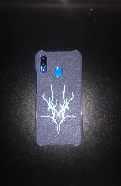 huawei p20 léger cas gaine couleurs ams by devenir fou mode modèles couverture goth cool 3d print model - Mito3D