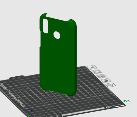 huawei p20 light astuccio guaina semplice by smatti moda modelli copertina 3d print model - Mito3D