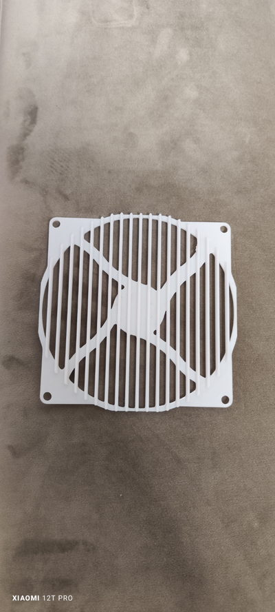 fan grill noiseblocker nb-eloop 120mm by hrvl3d hobby & diy fangrill cover 3d print model - Mito3D