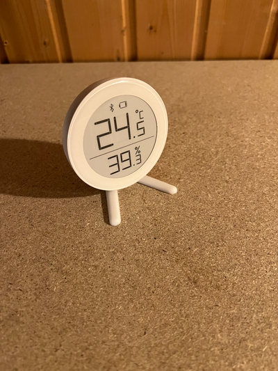 qingping hygrometer stand by daniel hobby & diy electronics base thermometerholder thermometer homekit 3d print model - Mito3D