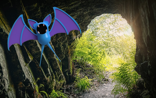 denté pokémon by chipotle art sculptures chauve souris grotte poison mouche bleu violet 3d print model - Mito3D