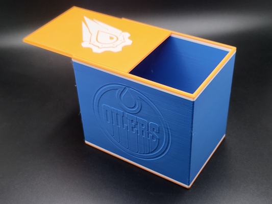 edmonton oilers trading card case by nweishar hobby & diy nhl tradingcards cards hockey 3d print model - Mito3D