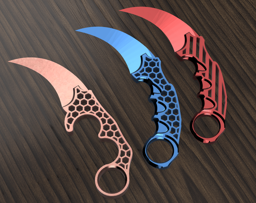 karambit 1 3 model by smichaud sahne cosplays kopya silah bıçak 3d print model - Mito3D