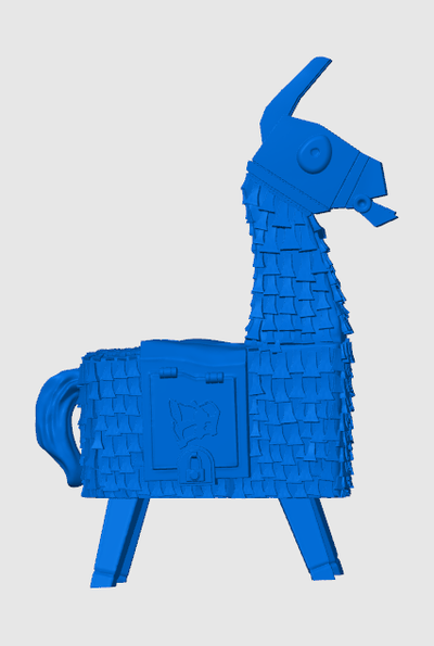 fortnite loot llama by charlieco props & cosplays video games 3d print model - Mito3D