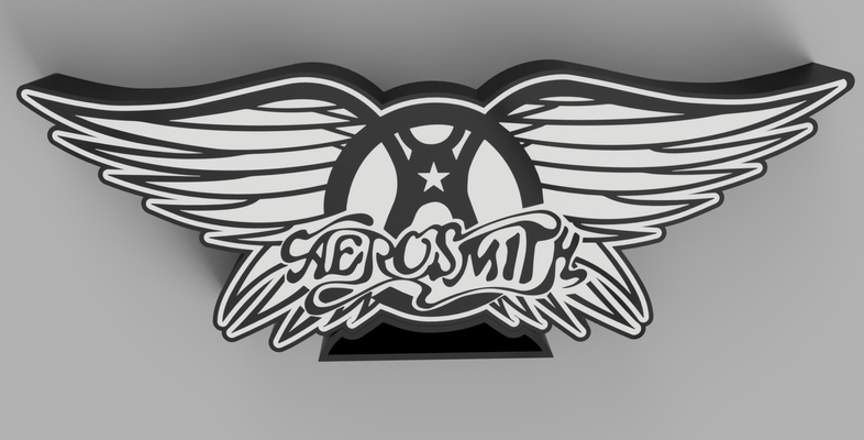 aerosmith caixa luz by cruizincris2006 generativo 3d modelo my placa sonhe on i to senhorita louco chorando 39 doce emoção caminhar cansado trapo boneca vir 3d print model - Mito3D