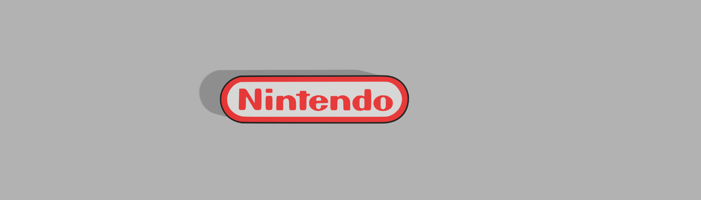 nintendo logo boite lumière by sycotiques art panneaux logos nda snes gamecube wii commutateur vidéo jeu jeux rétro rétropie framboise pi odroid led décoration 3d print model - Mito3D