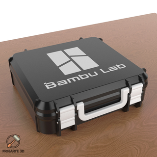 bambu laboratorio scatola remixato by frikarte3d utensili organizzatori bambolotto cassetta degli attrezzi organizzatore 3dprintertoolbox logo personalizzato attrezzo 3d print model - Mito3D