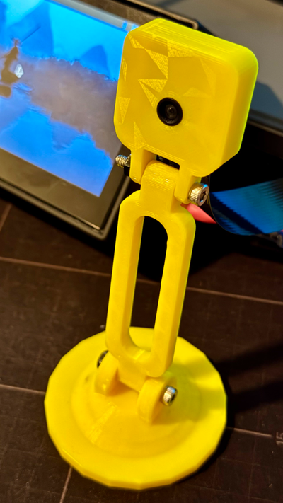 framboise pi caméra supporter by voler lumière loisir diy 3d print model - Mito3D