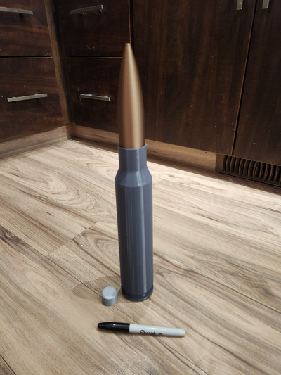 223 remington - 631 w split model by angelicanarchy hobby & diy sport outdoors shooting reloading bullet 3d print model - Mito3D