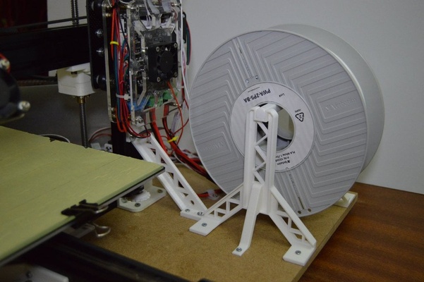 carretel suporte faça 3d impressora by ruiraptor channel acessórios 3d print model - Mito3D