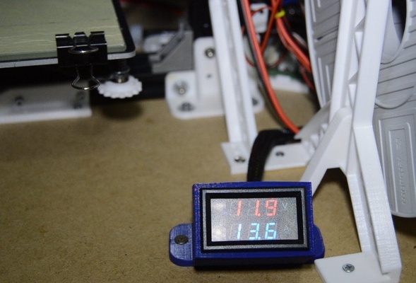 voltagem atual monitor recinto by ruiraptor channel 3d impressora acessórios 3d print model - Mito3D