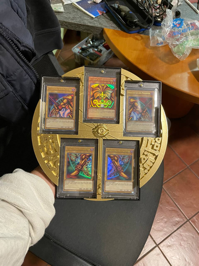 exodia vietato schermo astuccio guaina by balzo98 passatempo fai copertina yugi yugioh duello disco exodiatheforbittenone proibito 3d print model - Mito3D