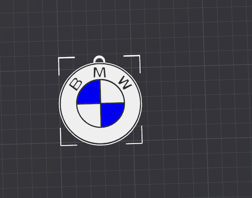 bmw anahtarlık by fikuss30 sanat madeni para rozetler logo 3d print model - Mito3D