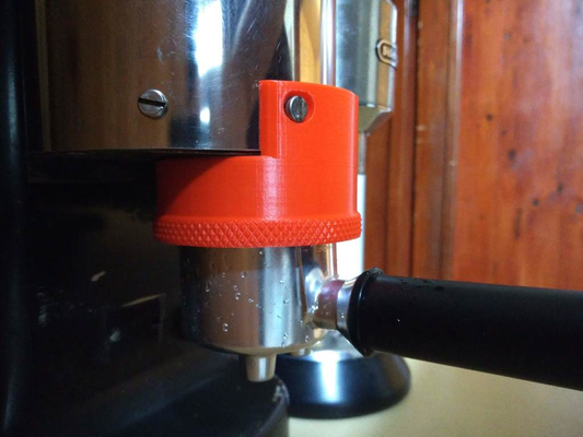 mazzer super lustig dosierer to delonghi siebträger adapter by kalt haushalt haus modelle kaffee schleifer maschine 3d print model - Mito3D