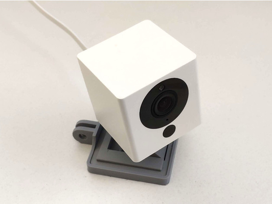 wyze cam gopro mount remixed by keeeal hobby & diy camera 3d print model - Mito3D