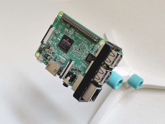 raspberry pi gopro mount remixed by keeeal hobby & diy 3d print model - Mito3D