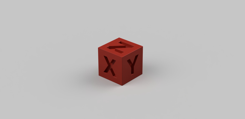 calibração cubo x y z by tekk3d 3d impressora teste modelos xyz 3d print model - Mito3D