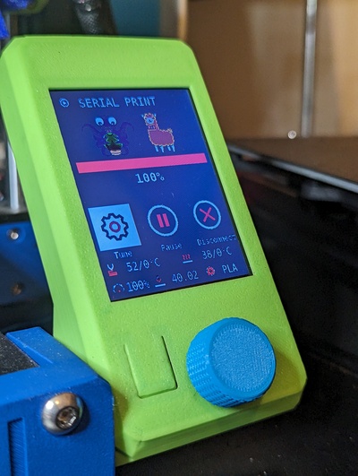 gerändelt lcd knopf mk3s mini by obskurewurst 3d drucker teile lcdknob rändeln 3d print model - Mito3D