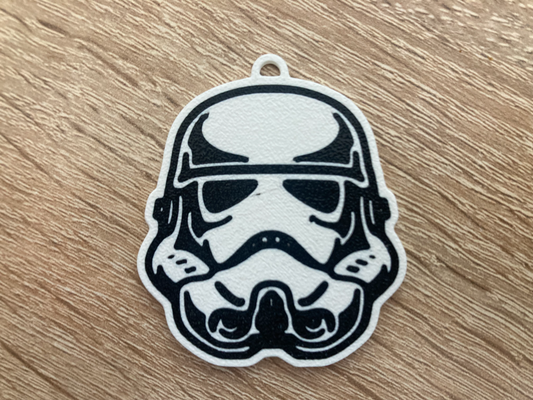 stormtrooper - star wars keychain by jakubhroch art signs & logos starwars storm trooper 3d print model - Mito3D