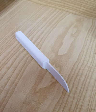 knife flexible by dadocatta997 tools hand 3d print model - Mito3D