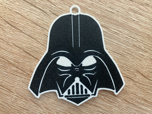 darth vader - star wars keychain by jakubhroch art 2d 3d print model - Mito3D