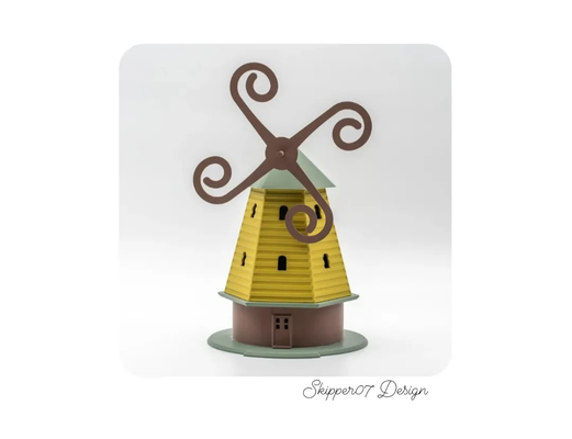 windmill oliver by sk07 skipper07 household house models 3d print model - Mito3D