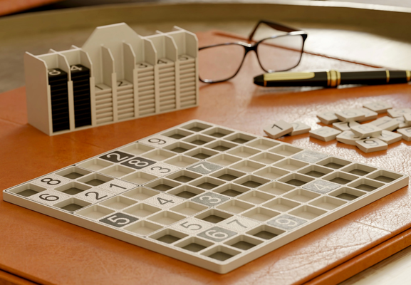 sudoku tafel fliesen by kobariley spielzeuge spiele rätsel spiel brettspiel zahlen geschenk tabelle sodoku zahlenrtsel puzzle gelangweilt abspielen tischplatte mama papa oma opa großvater eltern einfach drucken 3d print model - Mito3D