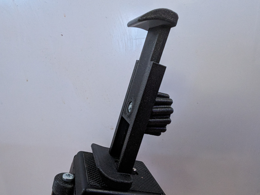 phone tripod mount remixed by beerman hobby & diy 3d print model - Mito3D