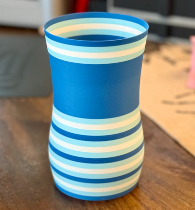 strisce vaso by rach eva generativo 3d modello my 3d print model - Mito3D