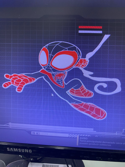 miglia morales spidey by salperpri arte 2d 3d print model - Mito3D