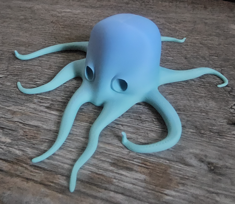 temporizador pulpo by ventajoso creaciones arte esculturas licuadora modelo mar tierra aire octo agua criatura 3d print model - Mito3D