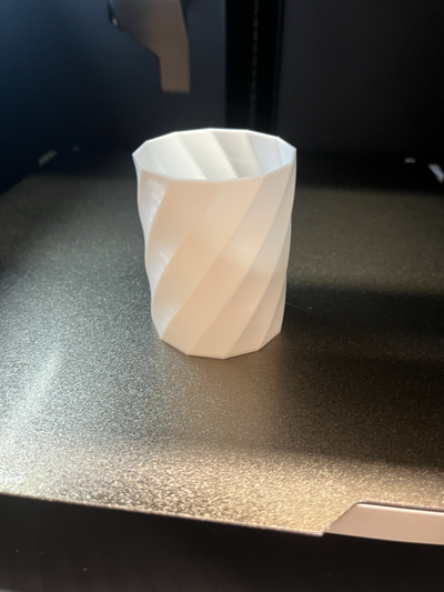 zylinder vase by cf3d designs generativ 3d modell my zylindervase 3d print model - Mito3D