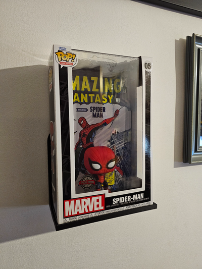 funko pop comic startseite mantel mauer montieren by geek3duk hobby diy regal aufhänger halterung 3d print model - Mito3D