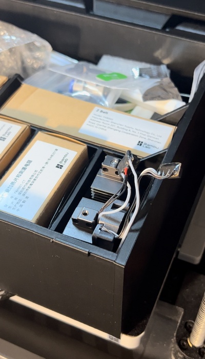 hotend organizer insert whopper bambu box by printing 3d printer accessories storage 3d print model - Mito3D