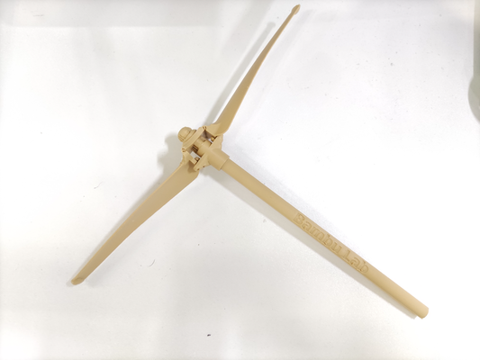 bamboo copter 2 blades - it is designed to be folded by dr j ma education engineering bambu coptor 3d print model - Mito3D