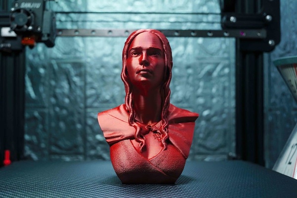 daenerys unterstützung frei remix neu gemischt by iczfirz miniaturen büste targaryen fan art game of thrones prinzessin 3d print model - Mito3D