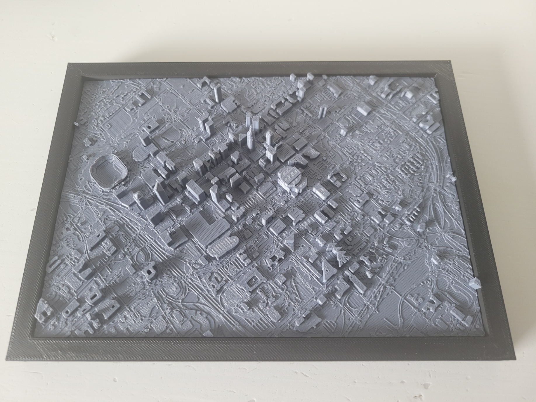 charlotte nc by oluşturmak jake minyatürler mimari kuzeyinde carolina şehirler amerika birleşik devletleri 3D print model - Mito3D