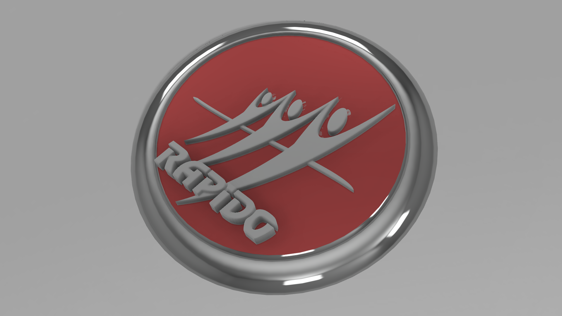 rapido moyeux central 60mm logo by charlymatt59 hobby & diy vehicles motorhome camping car caps 3D print model - Mito3D