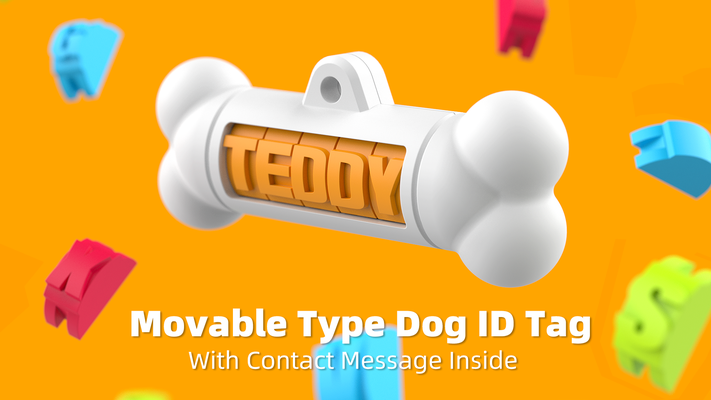 móvil tipo perro id etiqueta by wuguigui casa mascotas placa identidad perros idtag etiquetas identificación 3d print model - Mito3D