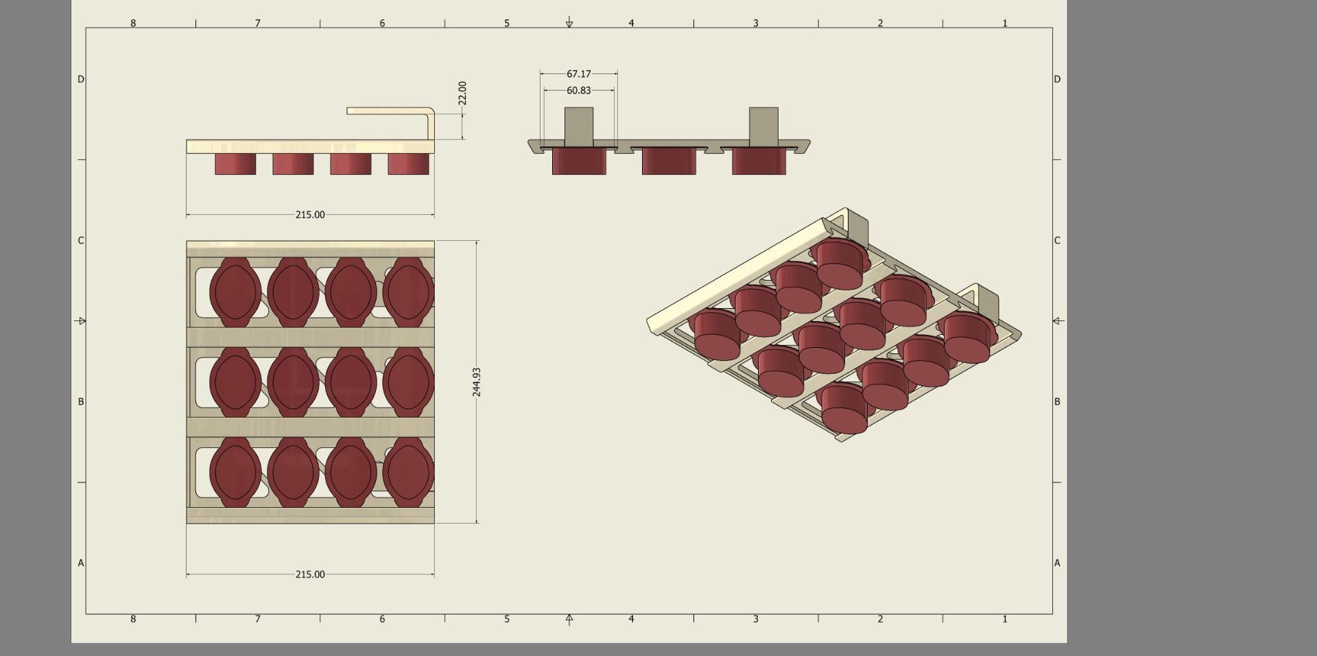 estante deslizamento estoque panela vagem suporte by liam gan casa modelos cozinha pod storage armazenamento cozinhando knorr 3D print model - Mito3D