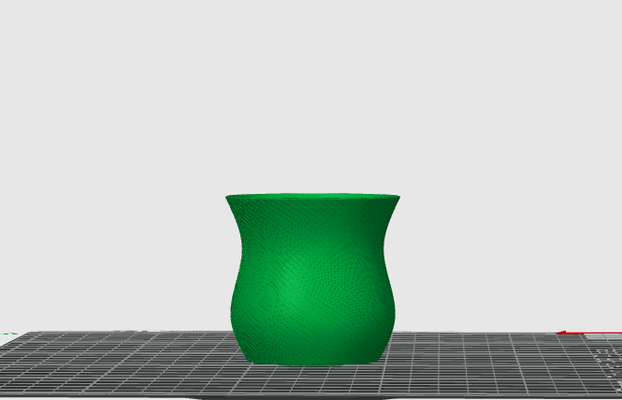 vase by metterarmory génératif 3d modèle my maquilleur boîte maquillage brosse titulaire soutien 3d print model - Mito3D