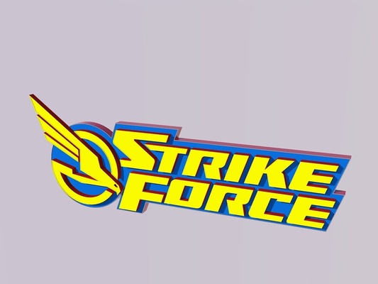 wunder streik logo by frikarte3d kunst zeichen logos 3dlogo wunderspiel marvelstrikeforce marvel universum 3d print model - Mito3D